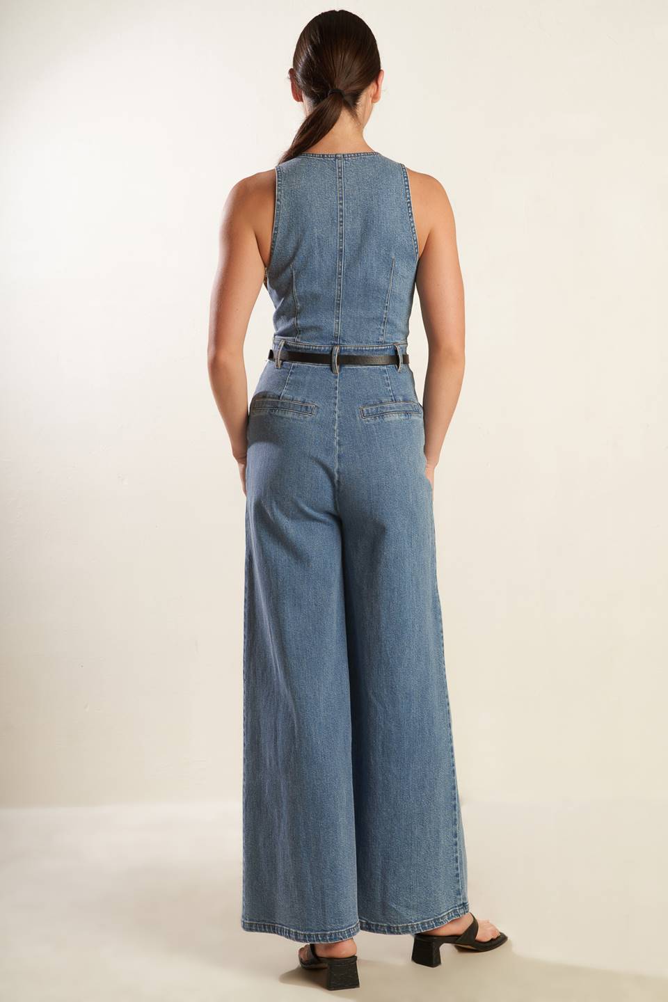 BEAUTIFUL THINGS DENIM JUMPSUIT Flying Tomato