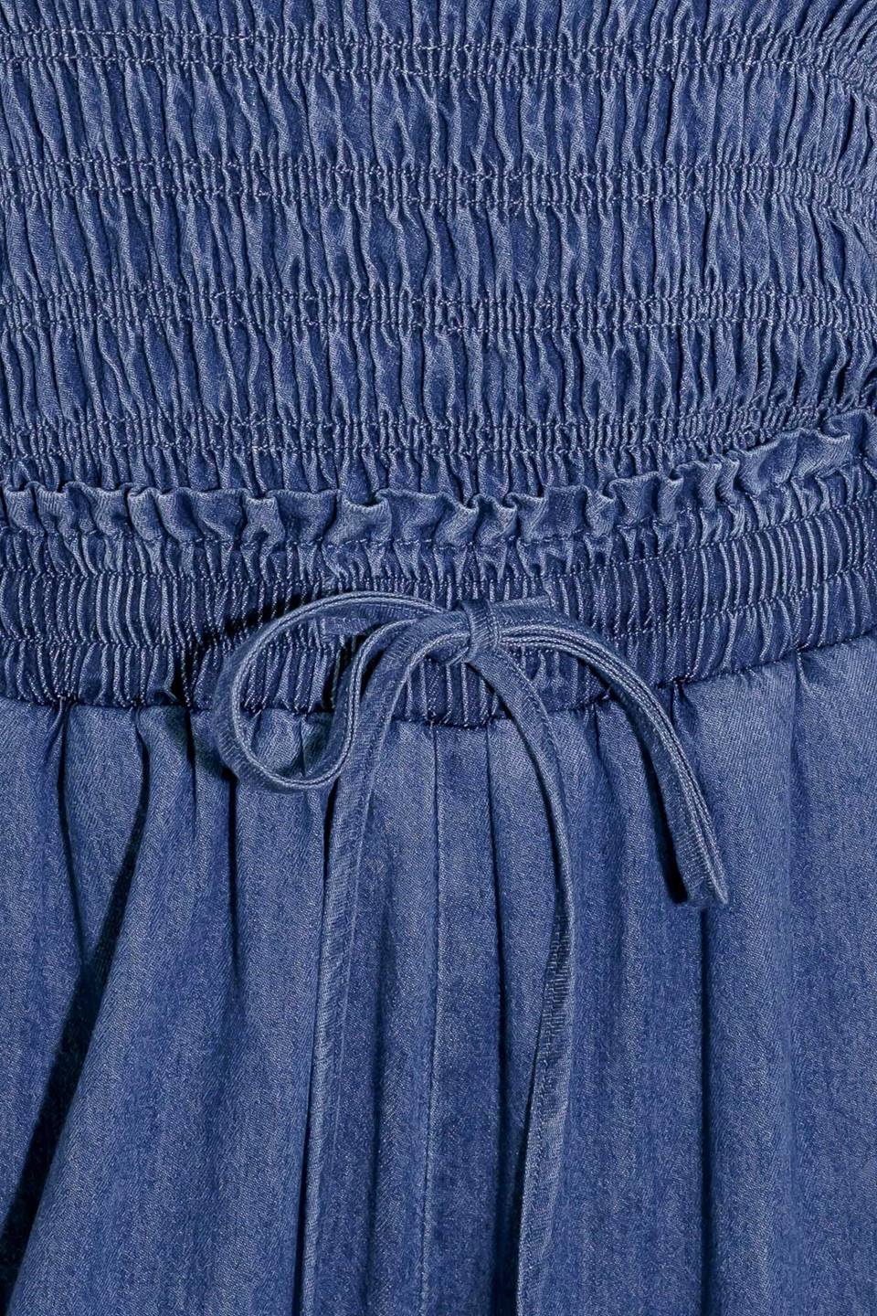 FEELING FREE INDIGO DENIM JUMPSUIT Flying Tomato