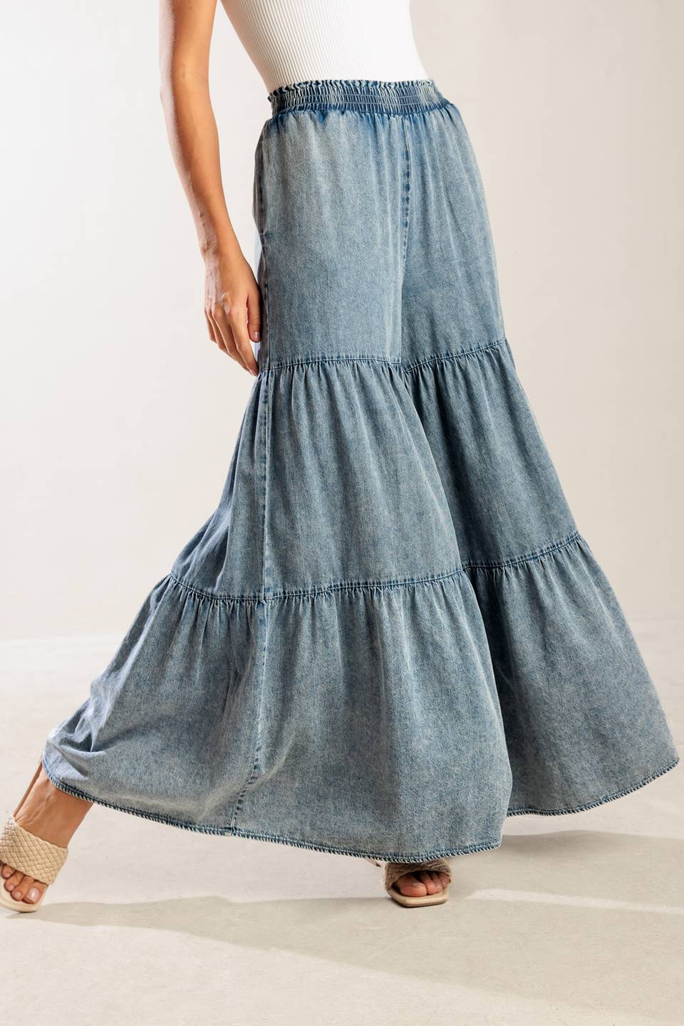 JUST A FEELING DENIM PANTS Flying Tomato