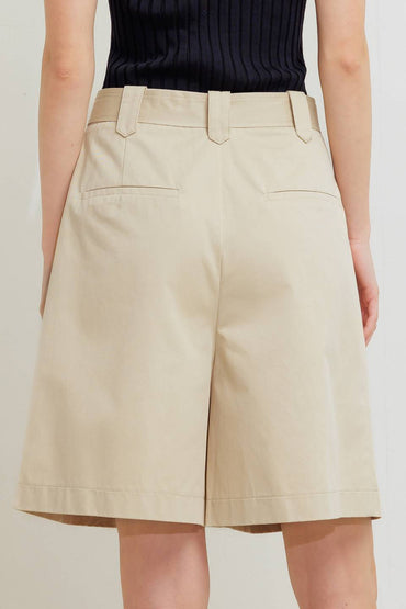 MODERN VOYAGER WOVEN BERMUDA SHORT - Love Salve 