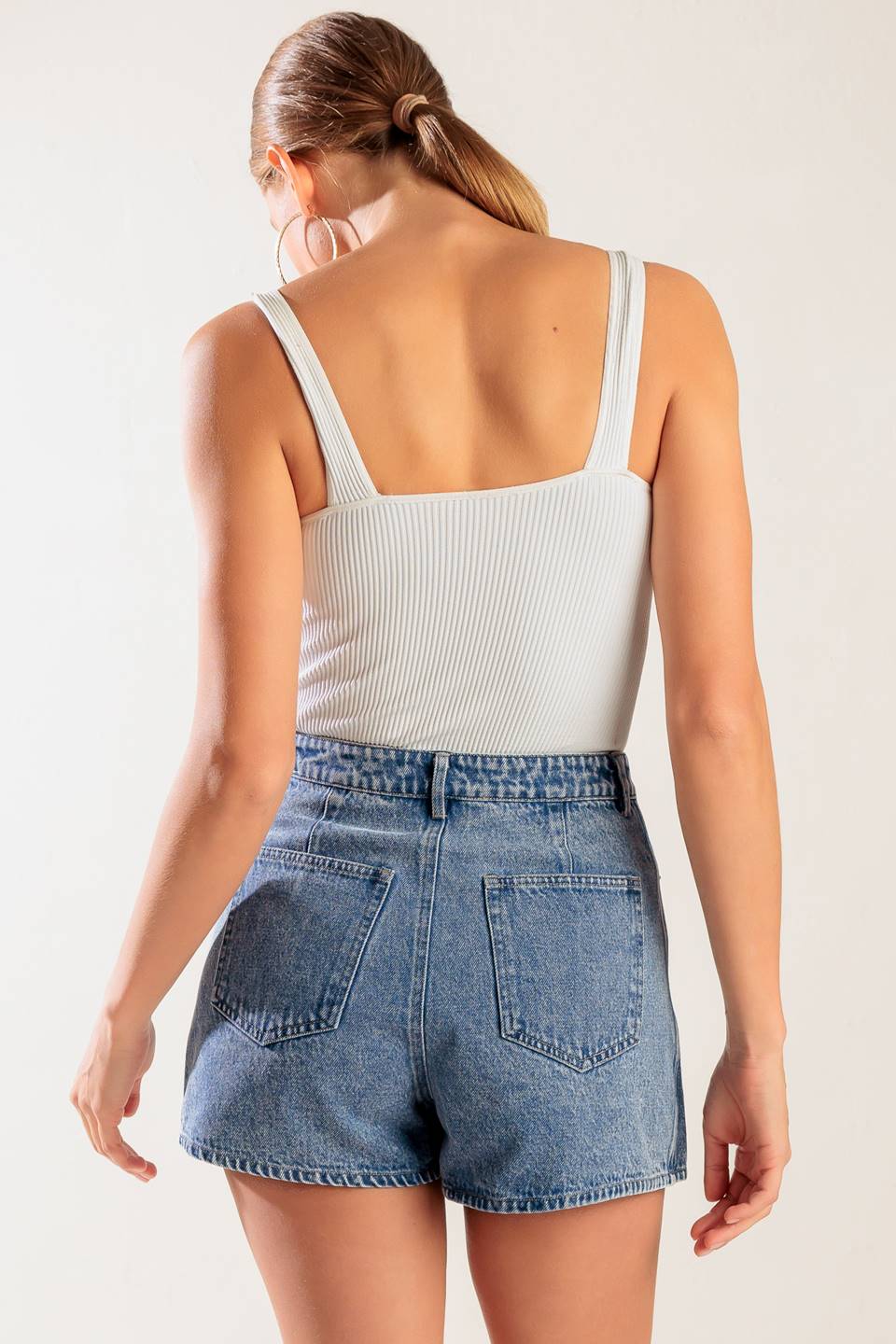 BY CHANCE DENIM SKORT Flying Tomato