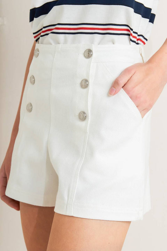 FRENCH ESCAPE WOVEN SHORT - Love Salve