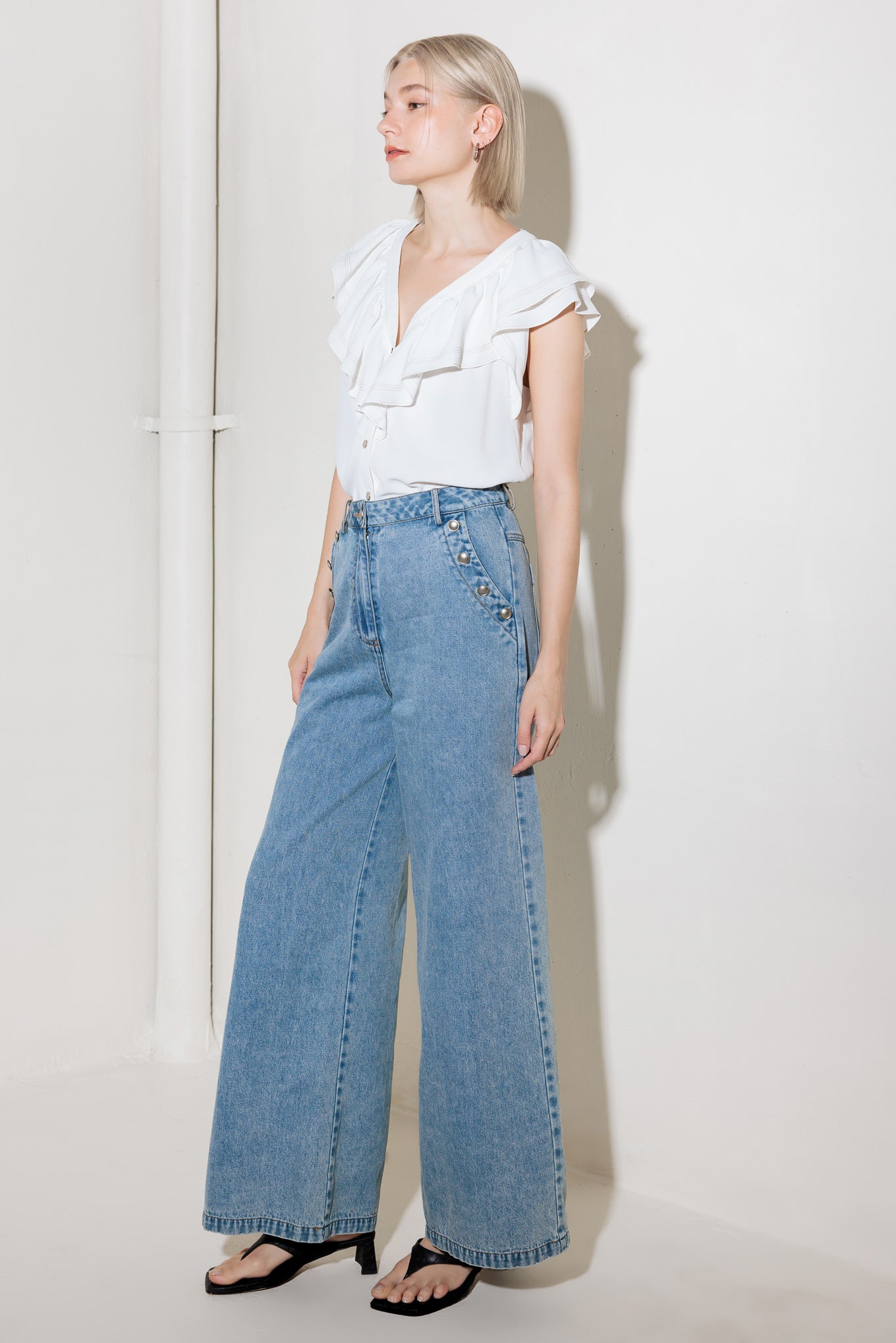 EVER SO SWEET DENIM PANTS Flying Tomato