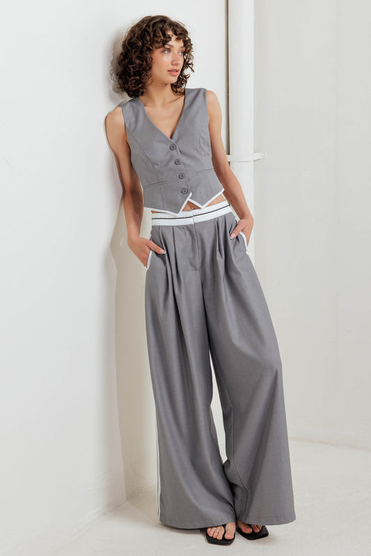 POWER LINES WOVEN PANTS Flying Tomato