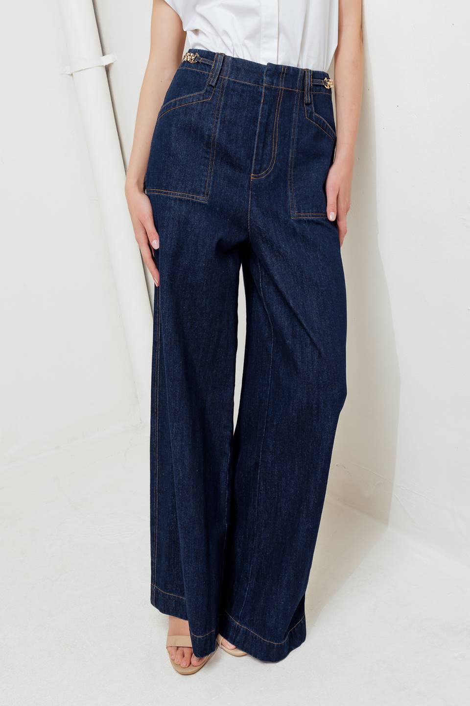INDIGO ICON DENIM PANTS Flying Tomato