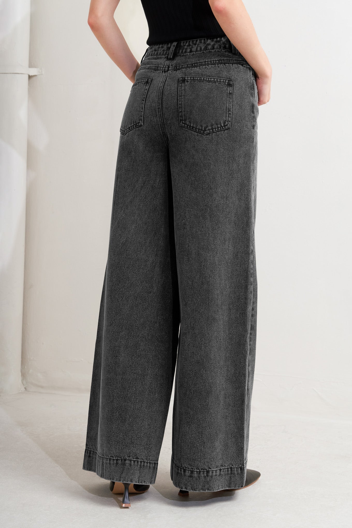 GRAPHITE MUSE DENIM PANTS Flying Tomato