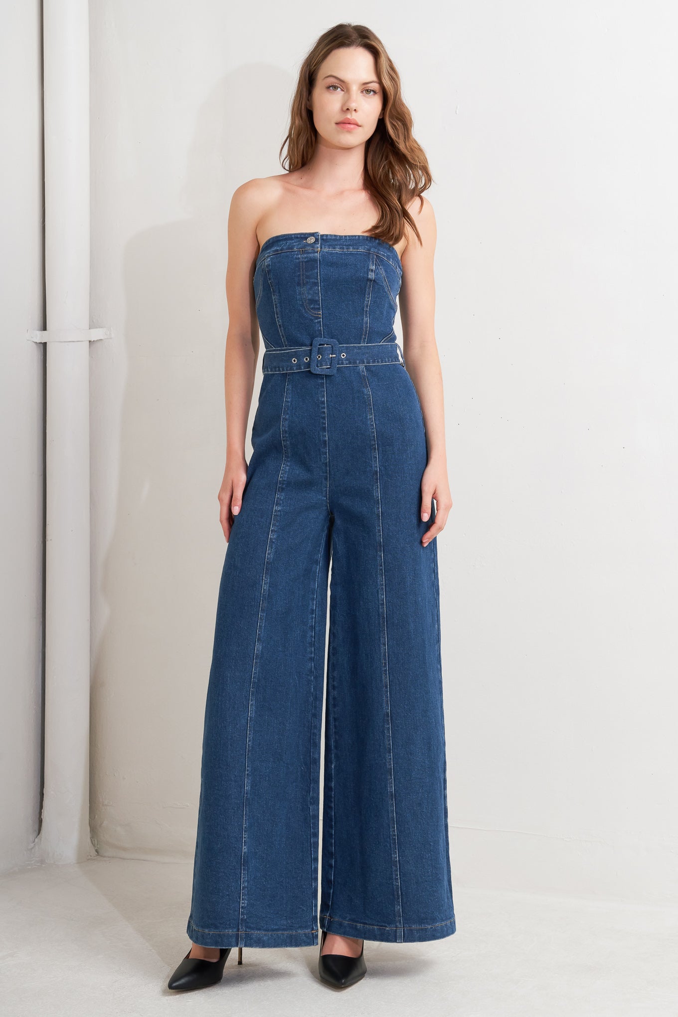 RETRO DIVE DENIM JUMPSUIT Flying Tomato