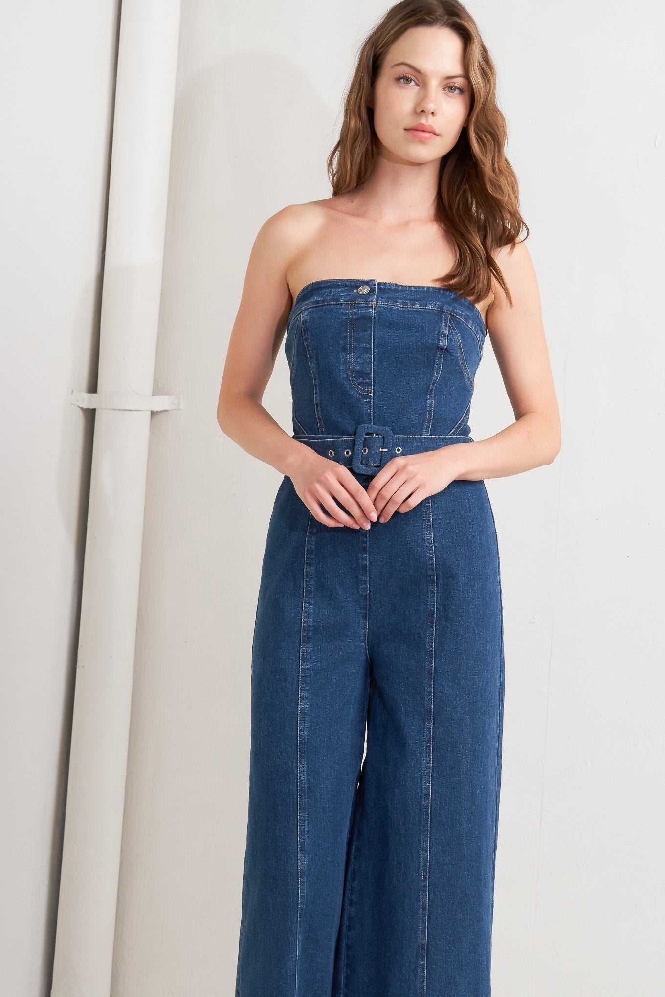 RETRO DIVE DENIM JUMPSUIT Flying Tomato