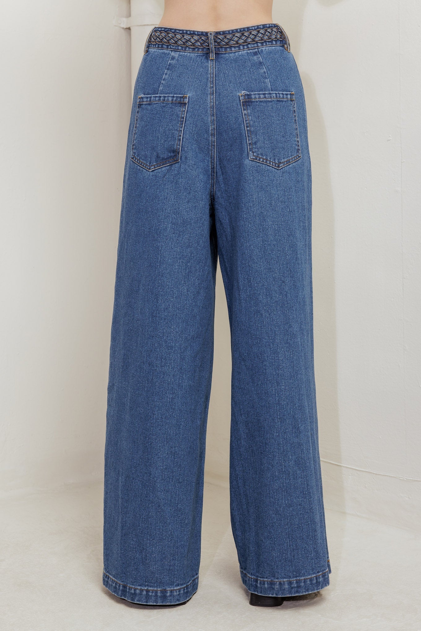 WESTERN RIVET DENIM PANTS Flying Tomato