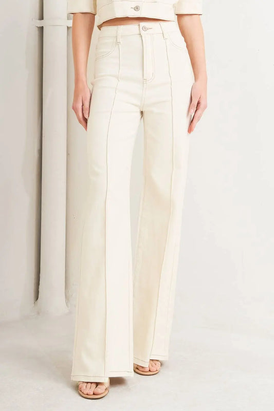 MODERN NEUTRAL TWILL PANTS Flying Tomato