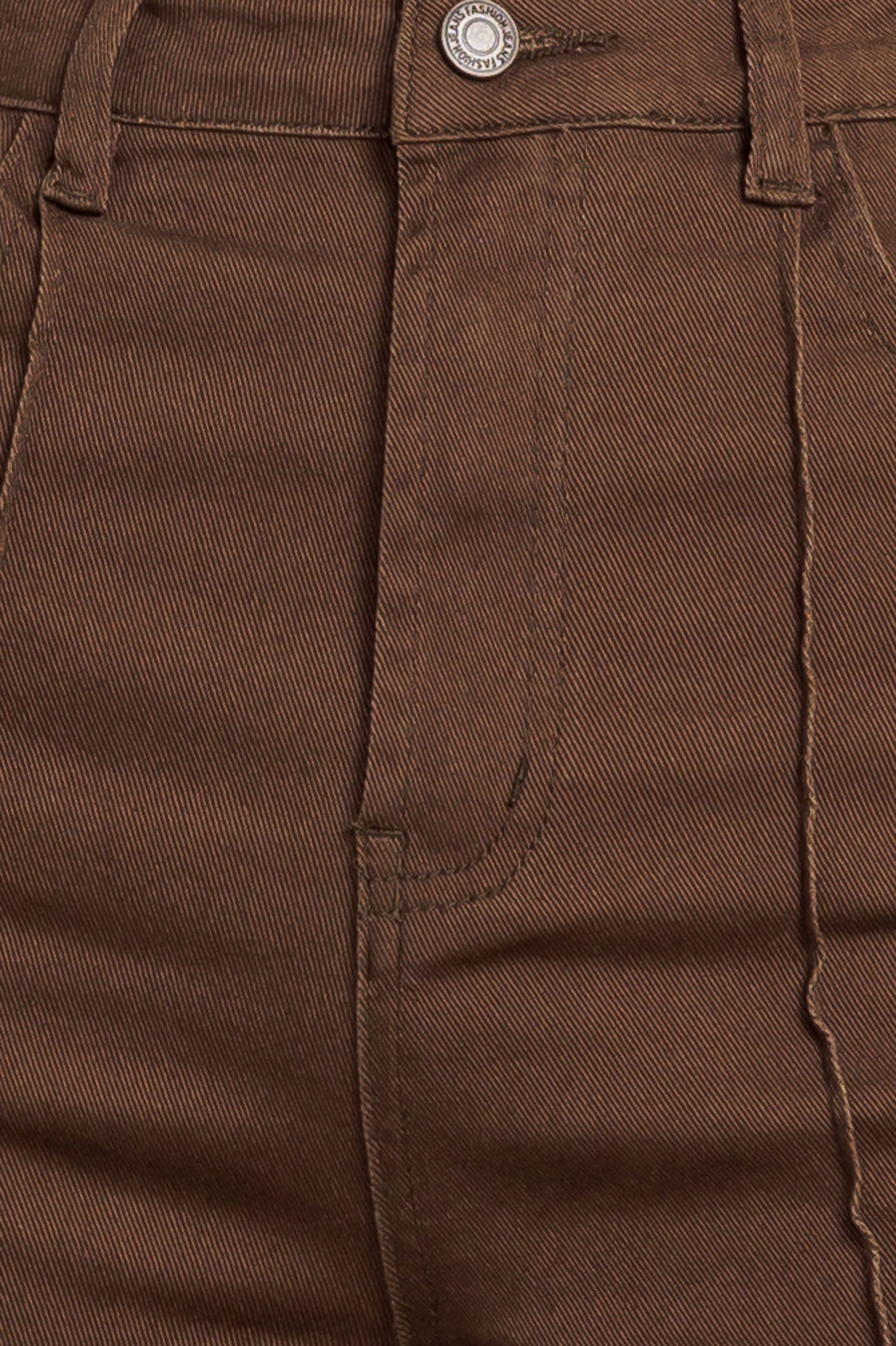 EFFORTLESS EDGE BROWN TWILL PANTS Flying Tomato