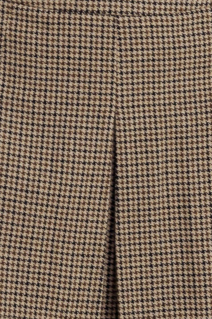 CHECK ATTITUDE WOVEN WOOLEN SKORT