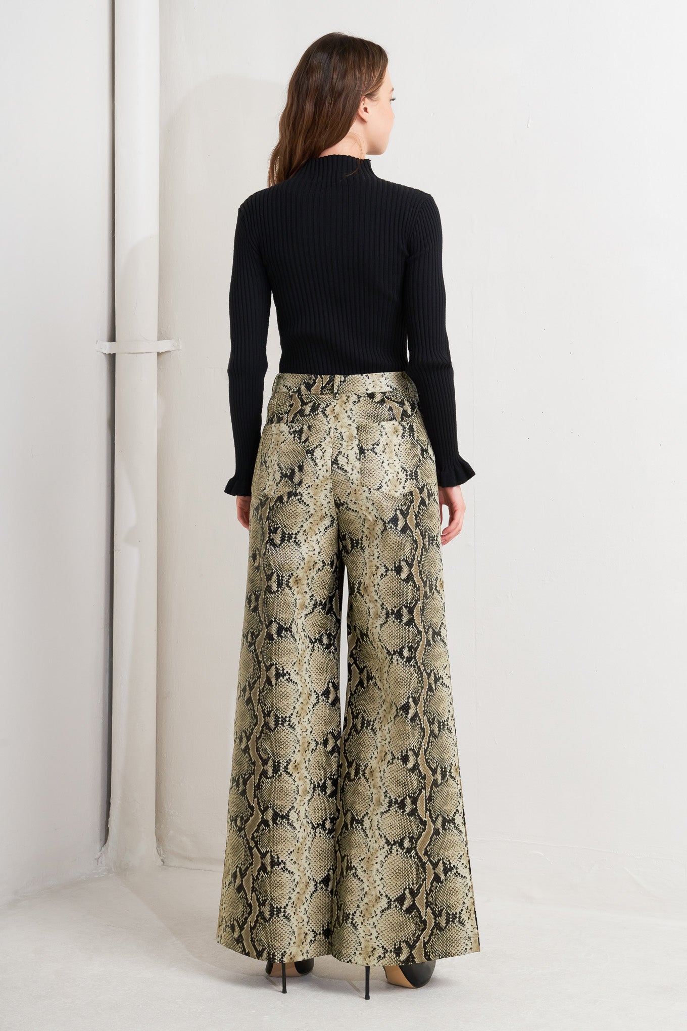 GLAM VENOM FAUX LEATHER PANTS Flying Tomato
