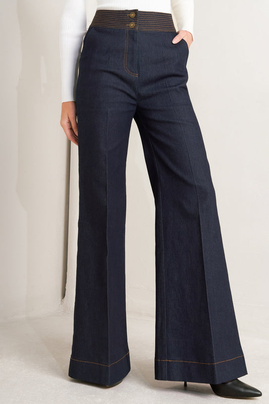 STRONG FRAME DENIM PANTS - Love Salve