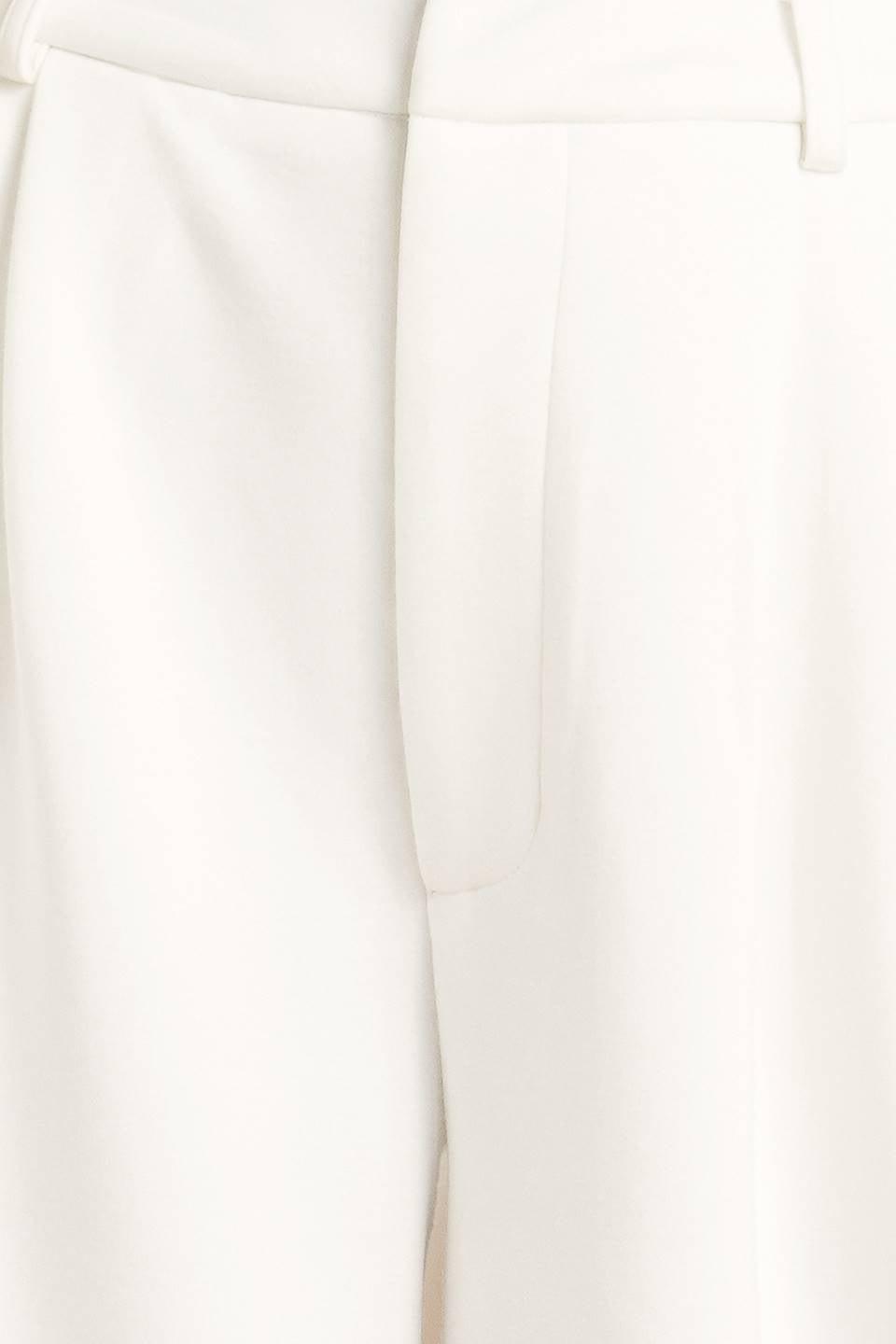 Back view of Flying Tomato PURE ELEGANCE WOVEN PANTS on a model, showing the flattering cut and overall design.