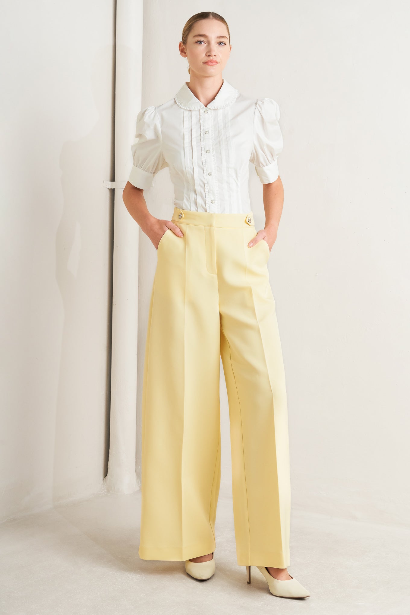 SUNSHINE DREAM WOVEN PANTS - Love Salve