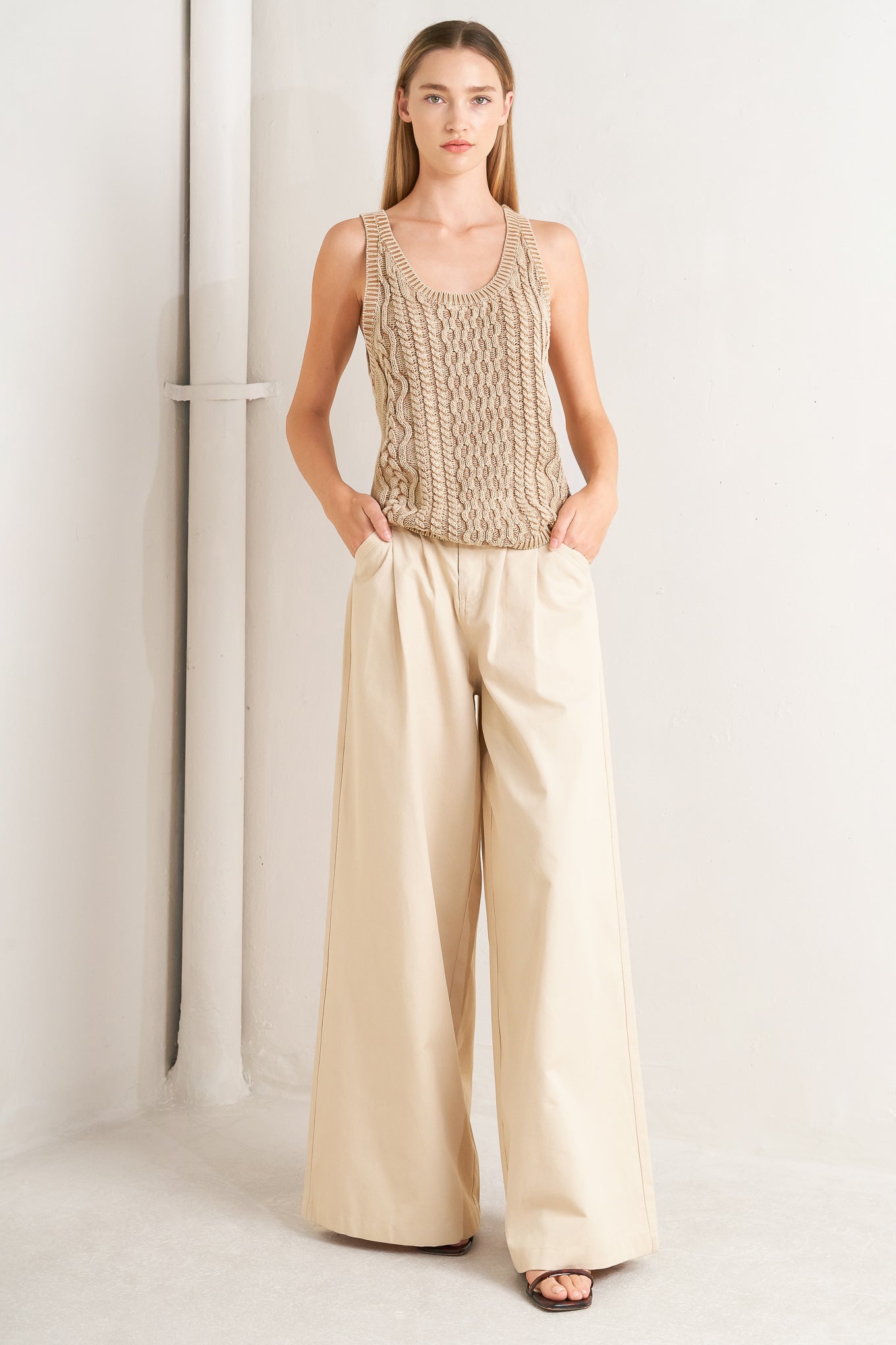 NEVER FORGET KNIT TANK TOP Flying Tomato