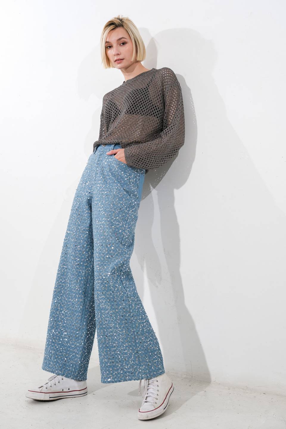 SUNSET SORBET KNIT TOP Flying Tomato