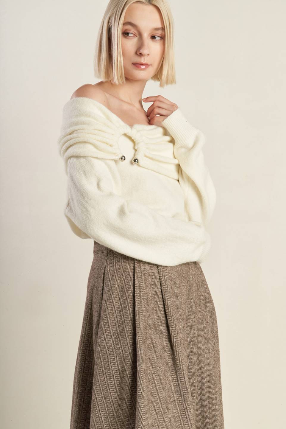 QUIET MOMENTS SWEATER TOP Flying Tomato