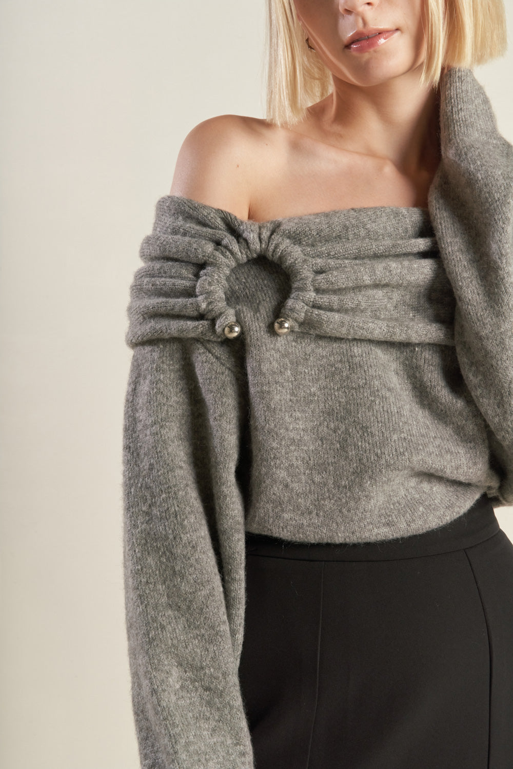 QUIET MOMENTS SWEATER TOP Flying Tomato