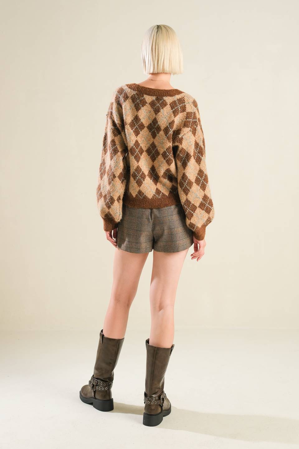 CHAMPAGNE COAST SWEATER CARDIGAN Flying Tomato