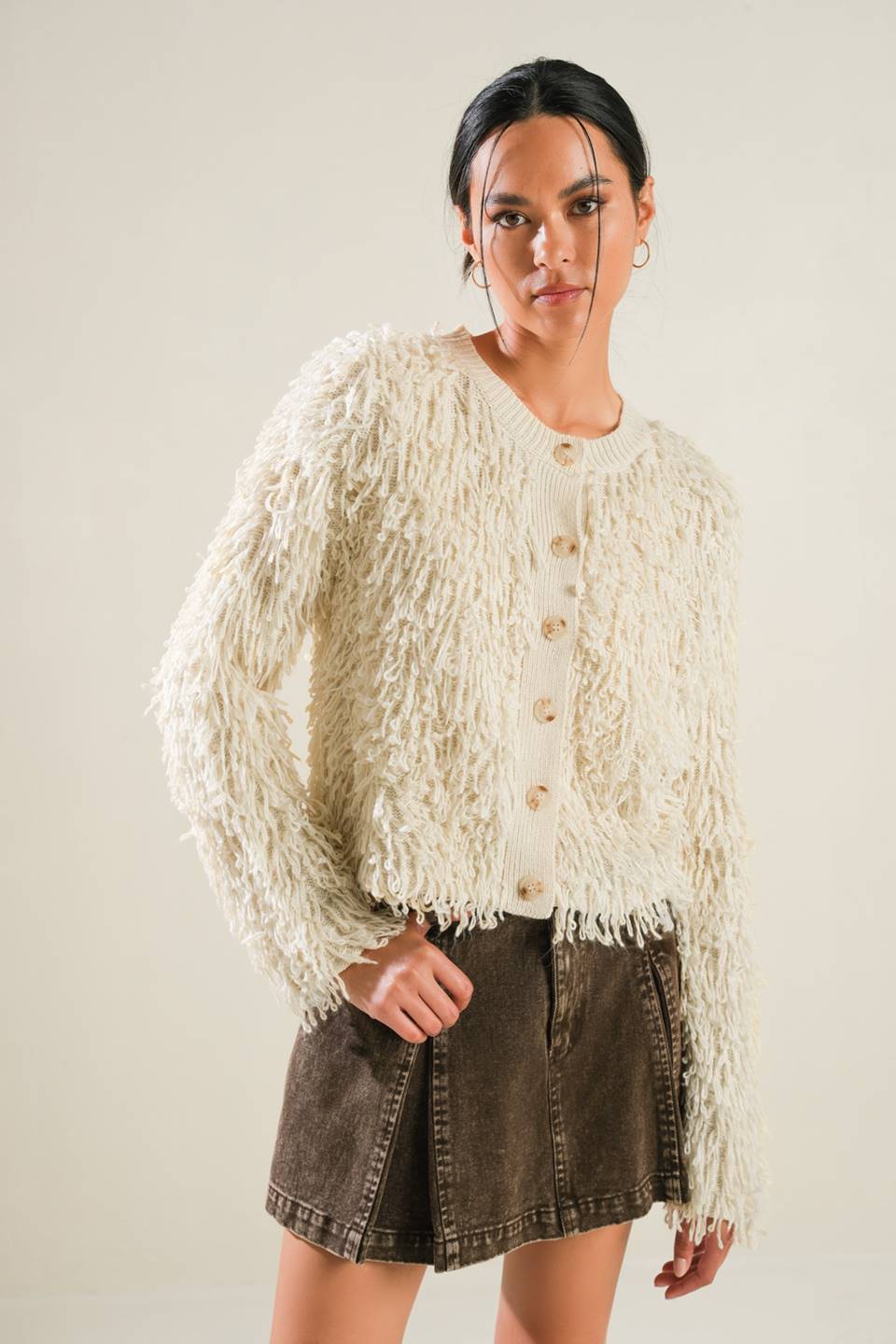 LIVE IN THE NOW SWEATER CARDIGAN Flying Tomato
