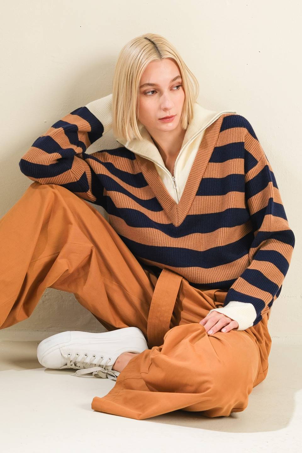 A PASSIONATE HEART SWEATER TOP Flying Tomato