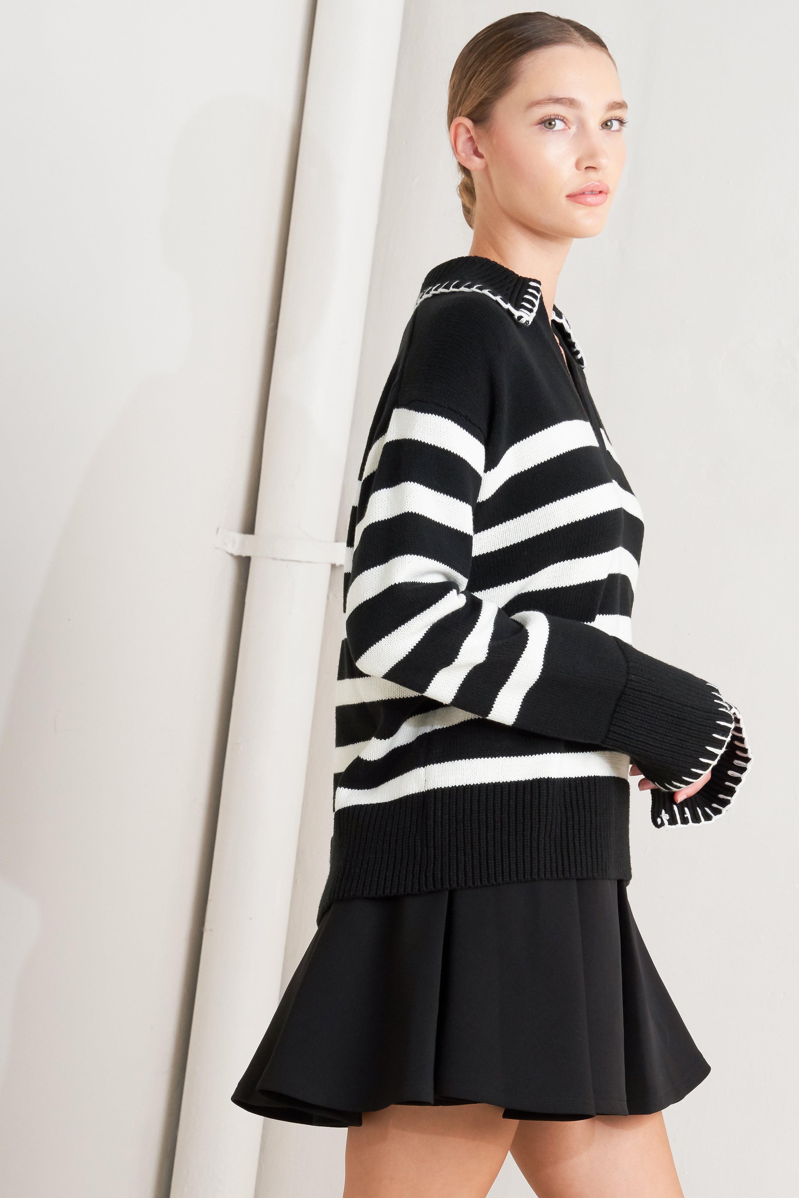 TIMELESS CHARM SWEATER TOP Flying Tomato