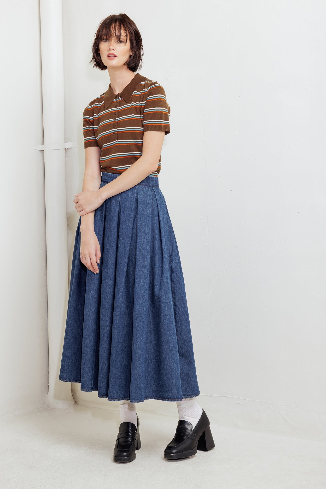 PRETTY IN PARADISE POLO TOP Flying Tomato