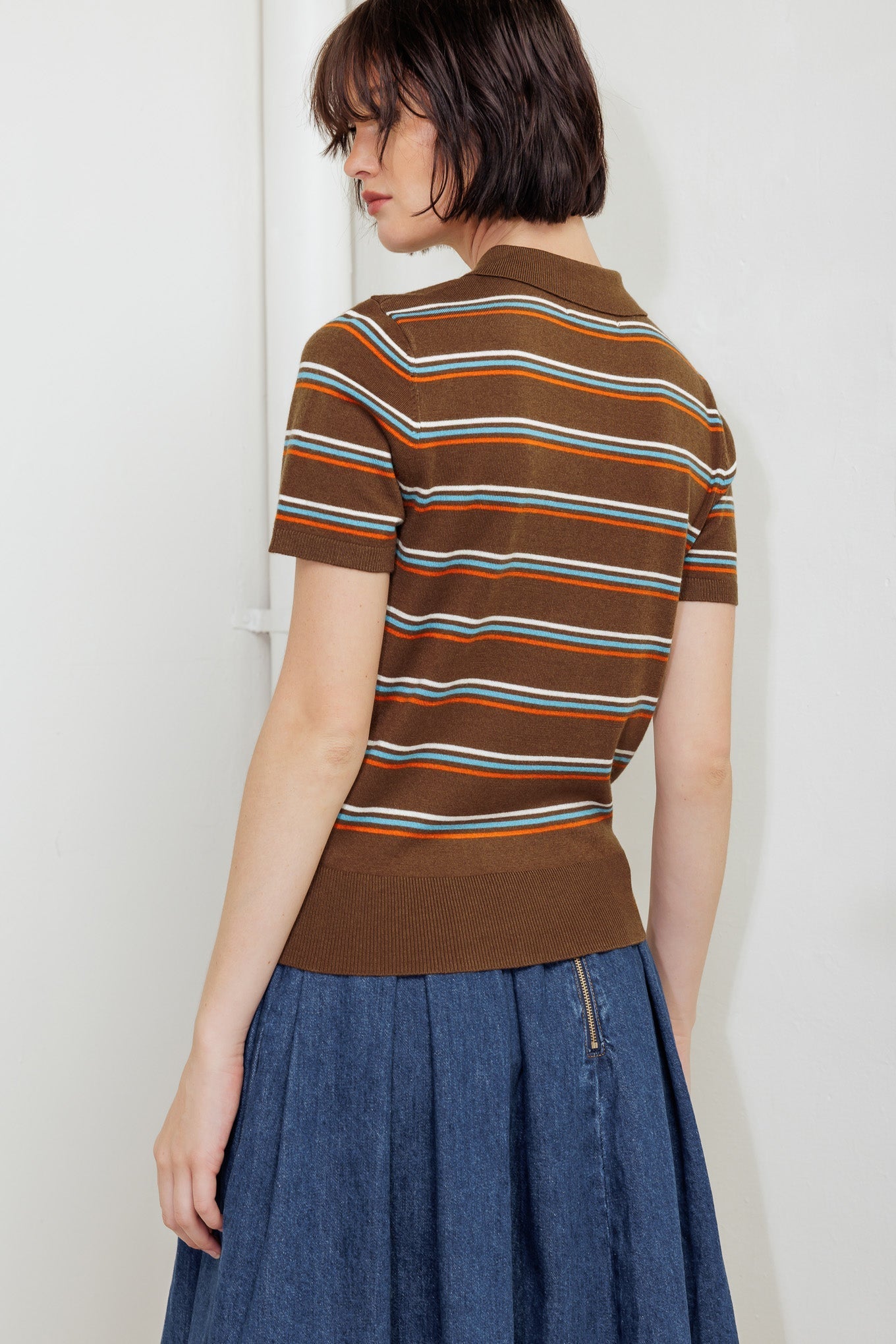 PRETTY IN PARADISE POLO TOP Flying Tomato