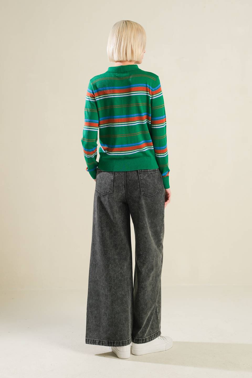 CALL IT FATE SWEATER POLO TOP Flying Tomato