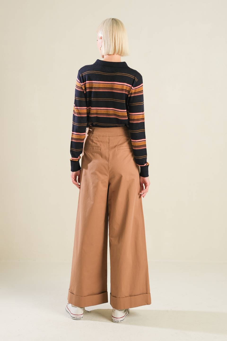 CALL IT FATE SWEATER POLO TOP Flying Tomato