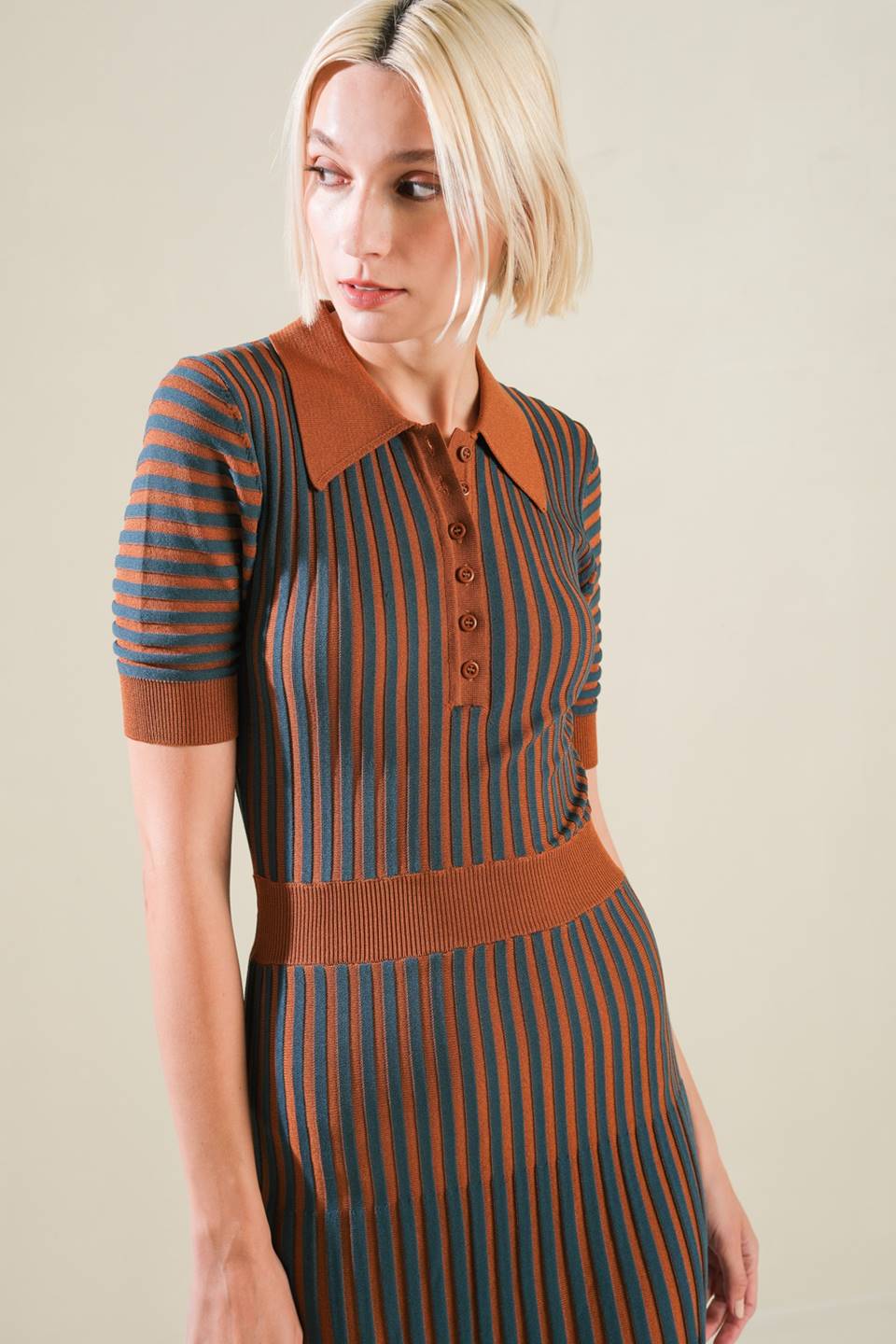 LUXE LIVING SWEATER MIDI DRESS Flying Tomato