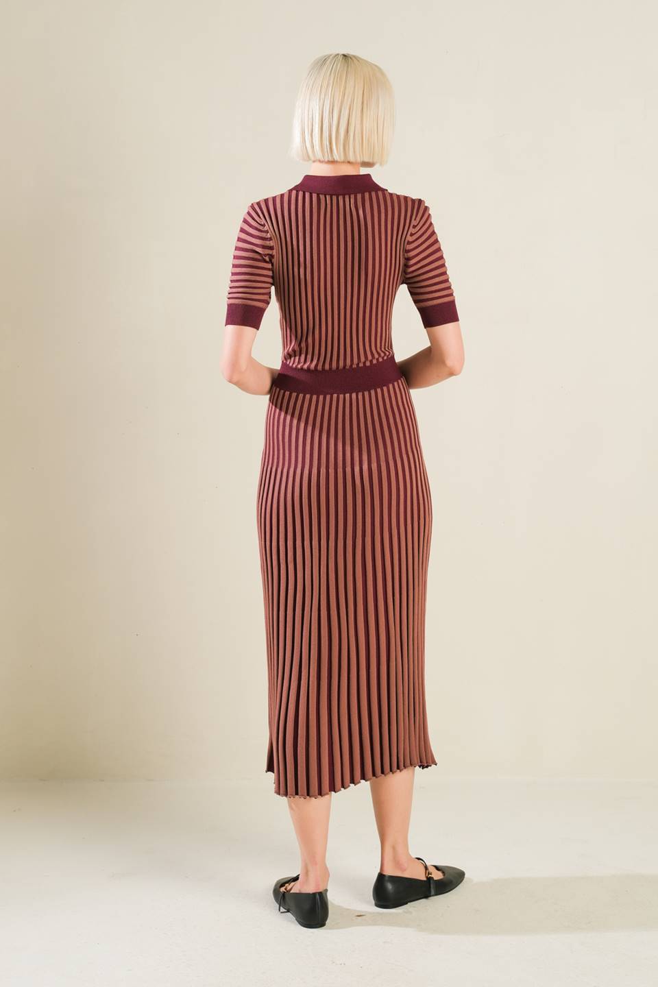 LUXE LIVING SWEATER MIDI DRESS Flying Tomato