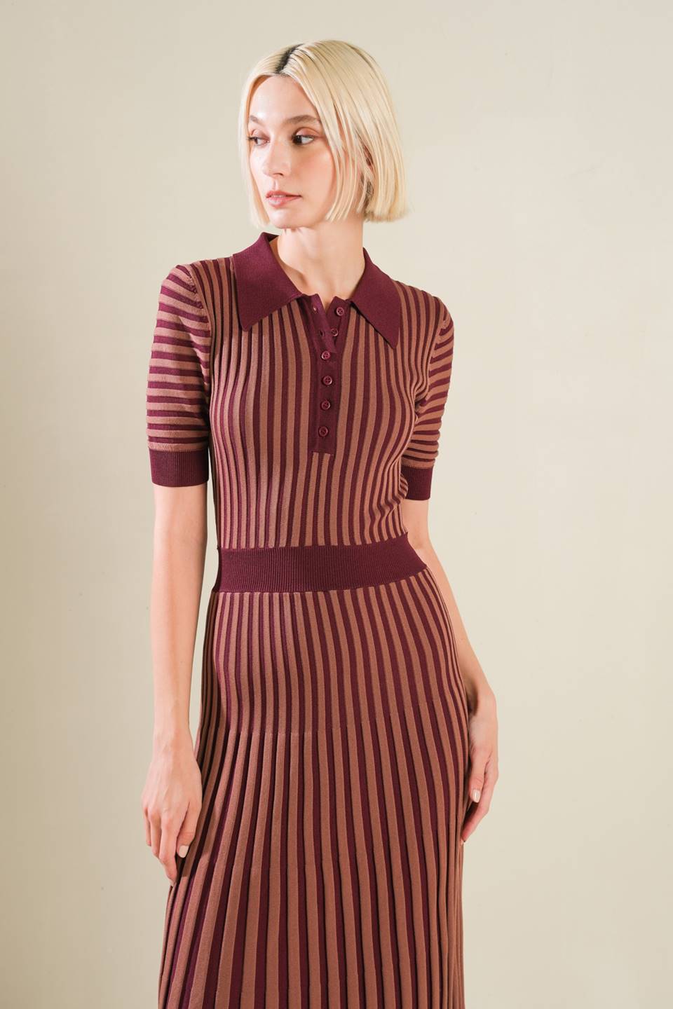 LUXE LIVING SWEATER MIDI DRESS Flying Tomato