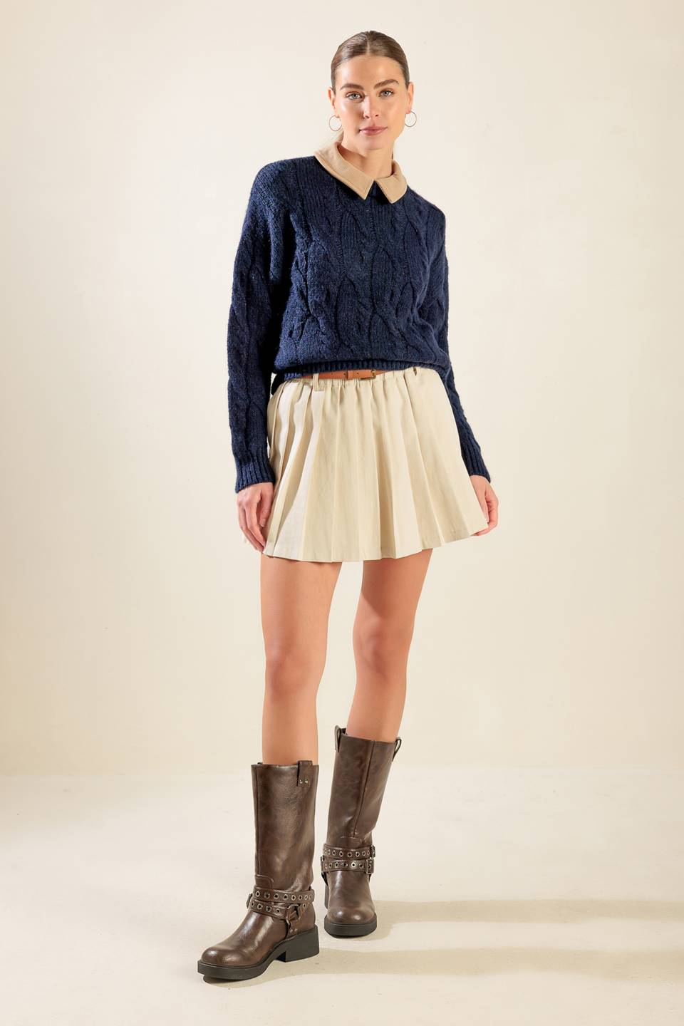 TOTALLY SMITTEN PULLOVER SWEATER TOP Flying Tomato