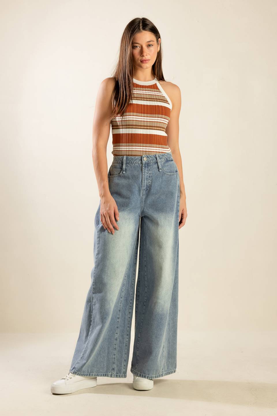 ANYTIME NOW SWEATER KNIT TOP Flying Tomato