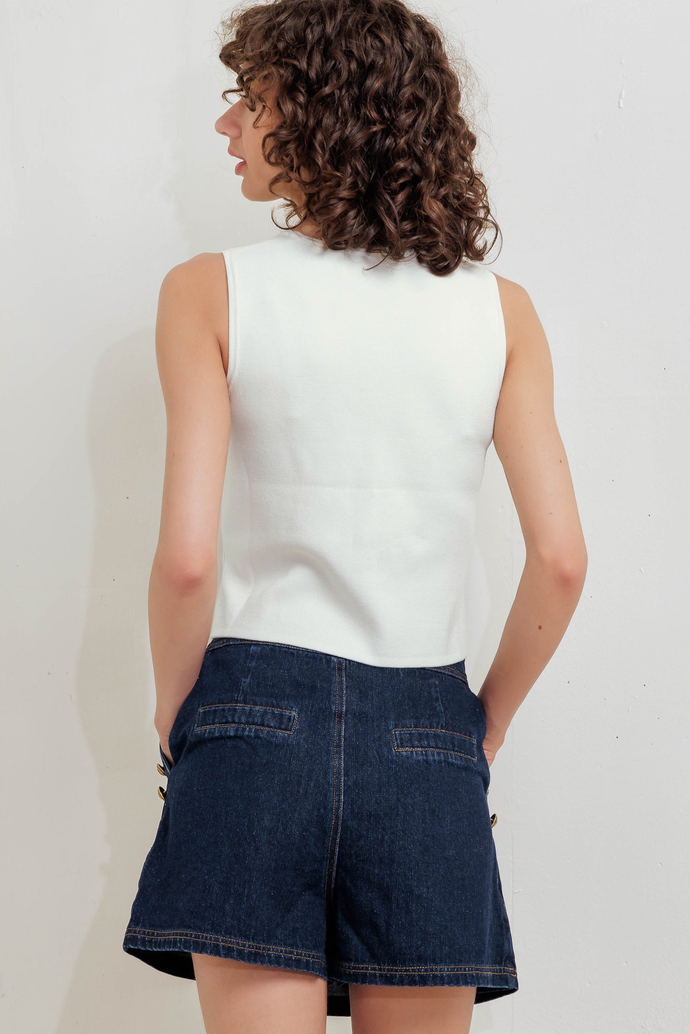 NEAT TENSION SWEATER TOP Flying Tomato