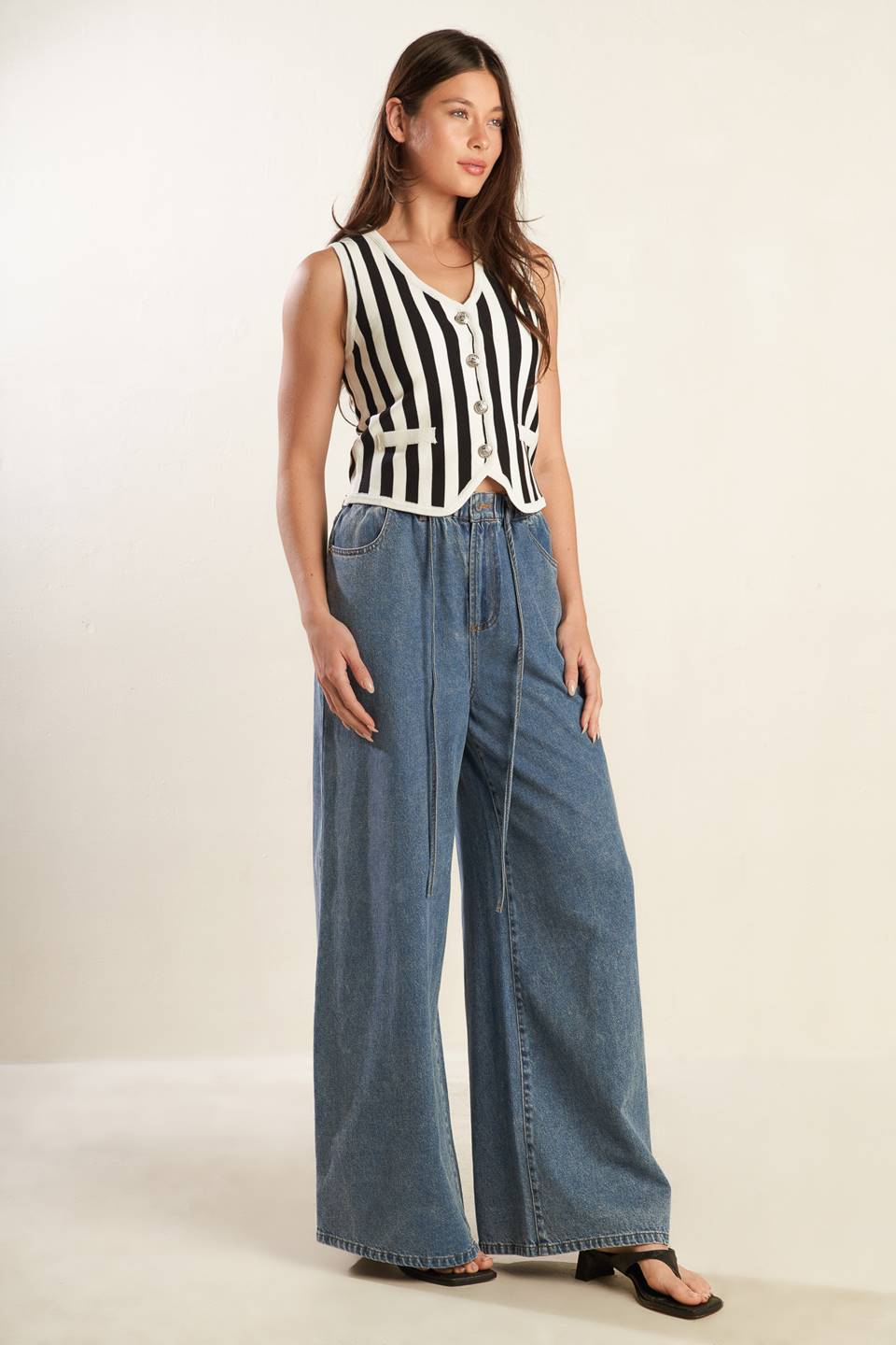 FREE TO DREAM SWEATER KNIT VEST Flying Tomato