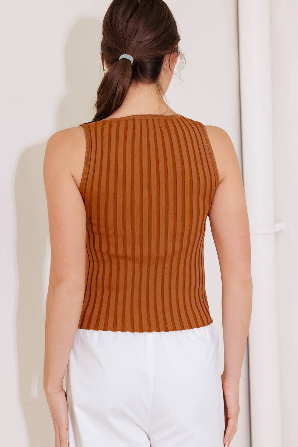 WHEN ON DOOR OPENS SWEATER KNIT TOP Flying Tomato