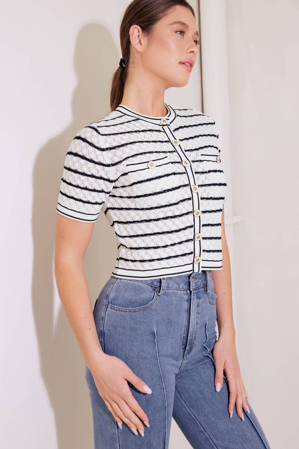 A DAY IN THE MEADOW KNIT CARDIGAN Flying Tomato