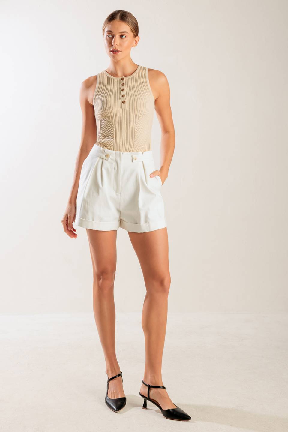 THINKING ABOUT YOU KNIT TANK TOP Flying Tomato