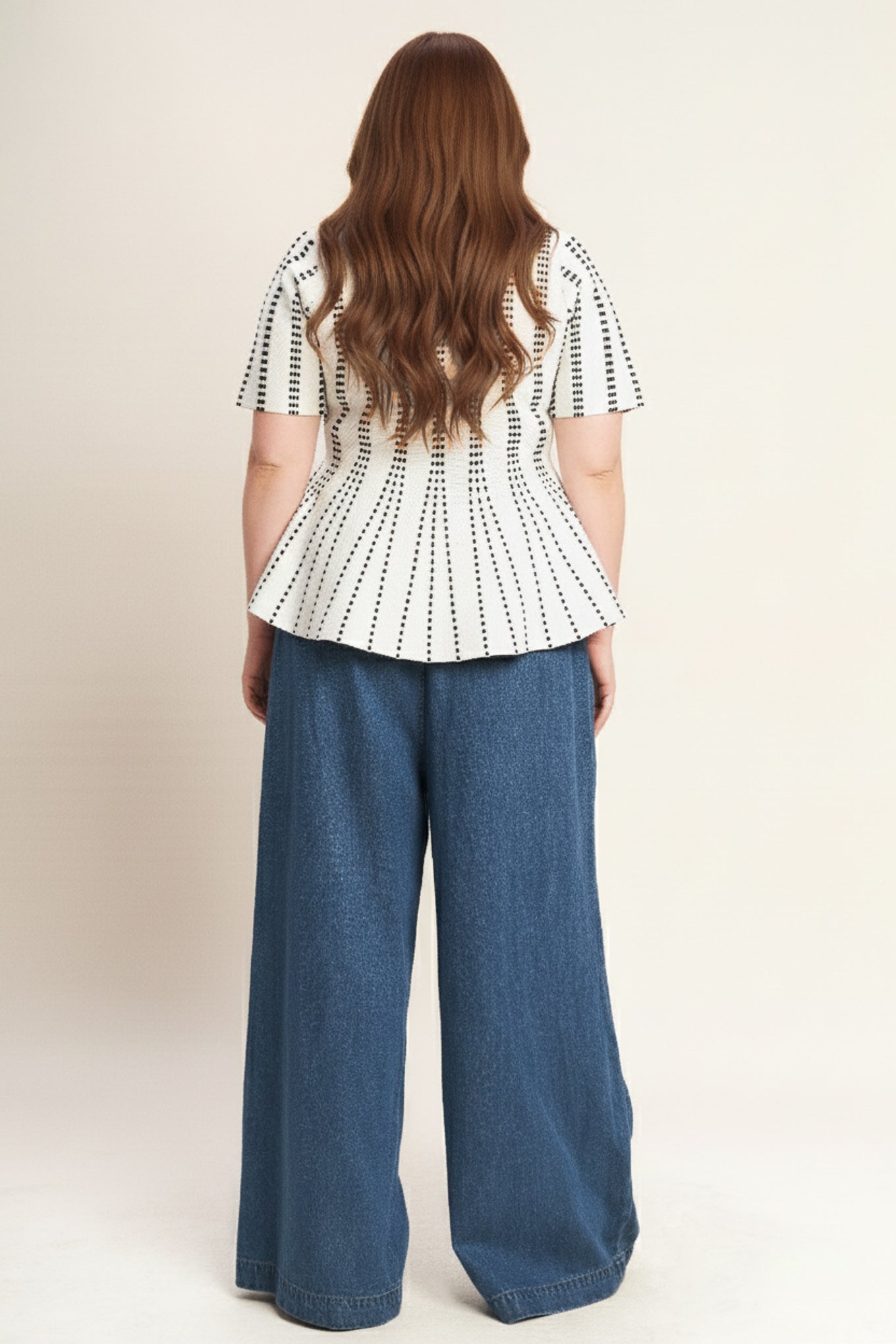 EVENING RUSTLE JACQUARD SWEATER TOP Flying Tomato