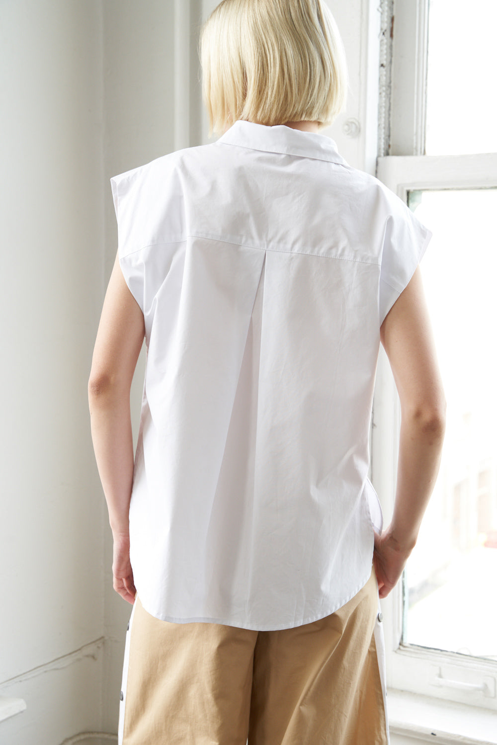 MUCH TO CELEBRATE POPLIN TOP Flying Tomato