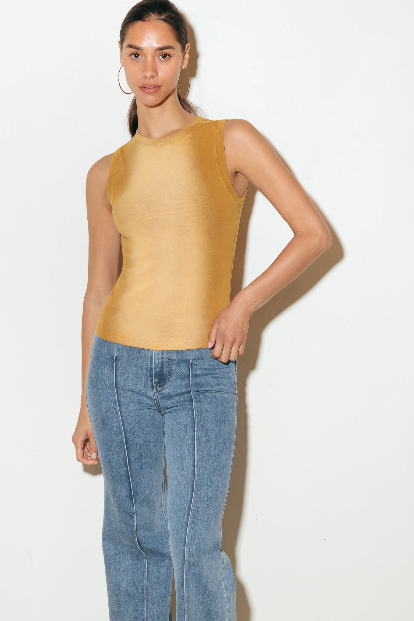 NO ONE PRETTIER KNIT TANK TOP Flying Tomato