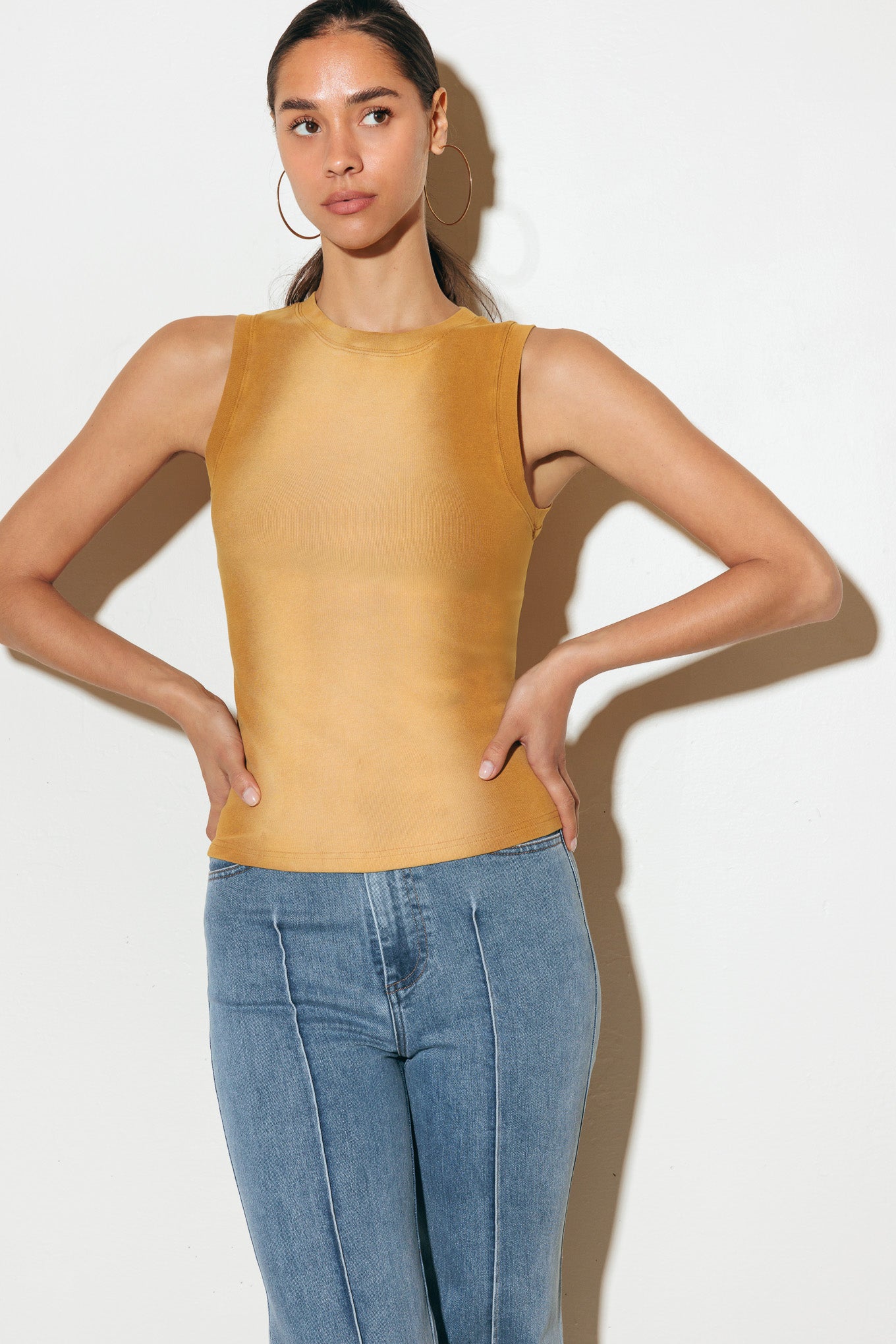 NO ONE PRETTIER KNIT TANK TOP Flying Tomato