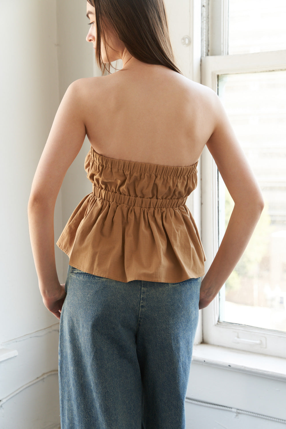 DARLING IMAGE WOVEN TOP Flying Tomato