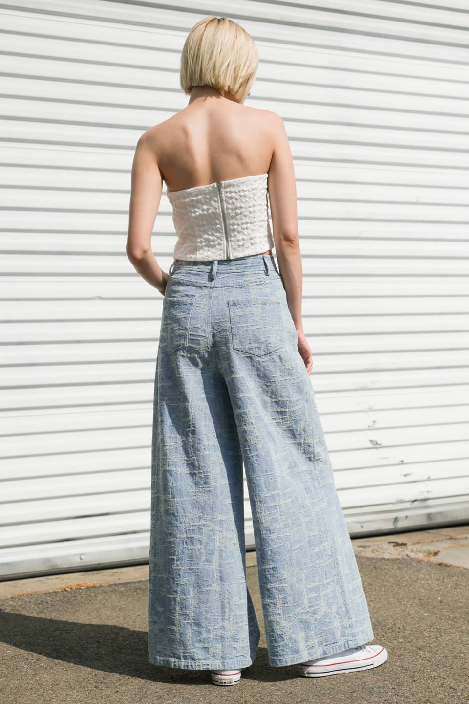 SUMMERY DARLING WOVEN TOP Flying Tomato