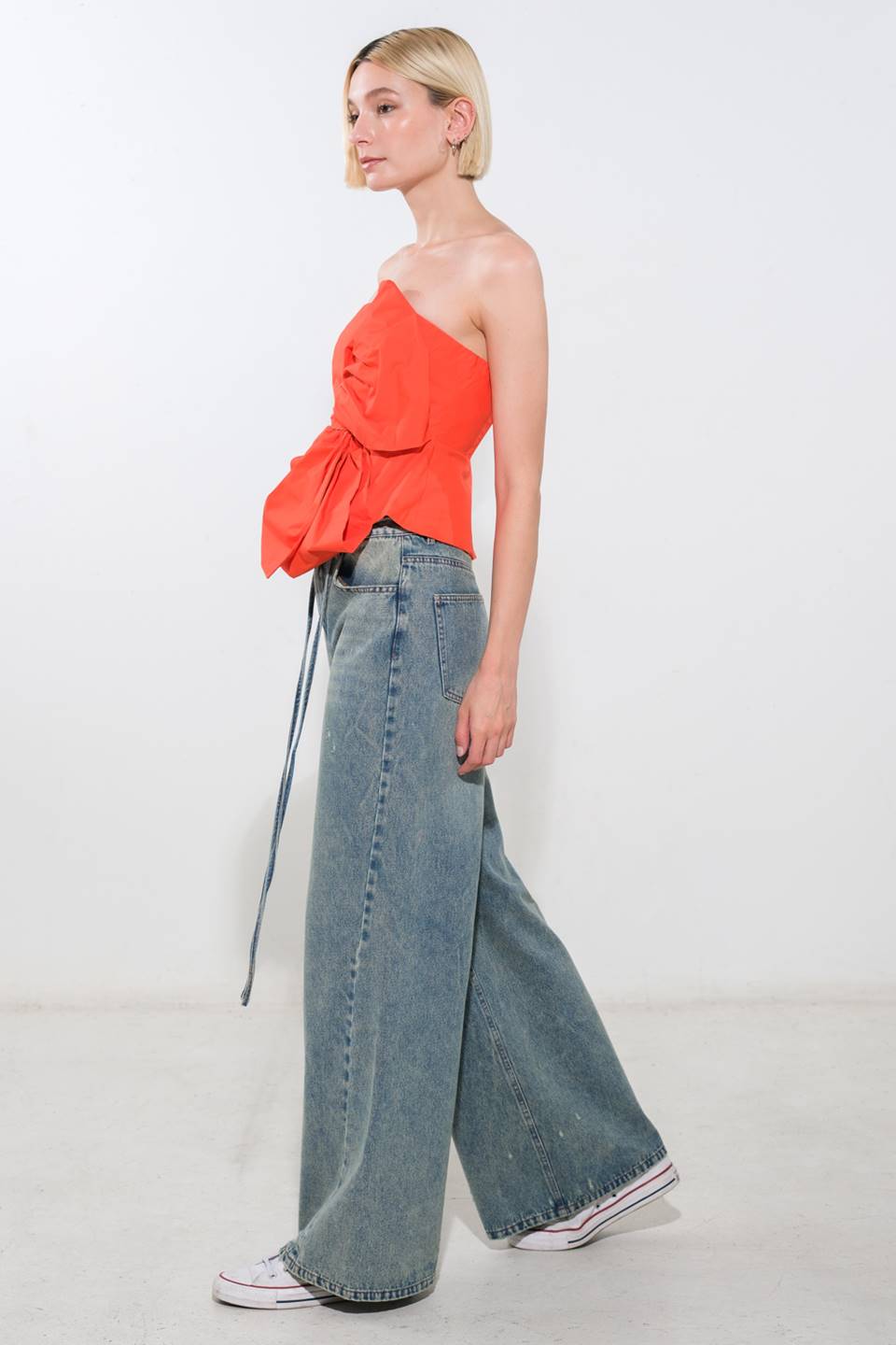 SUNSHINE SELECTION WOVEN TOP Flying Tomato