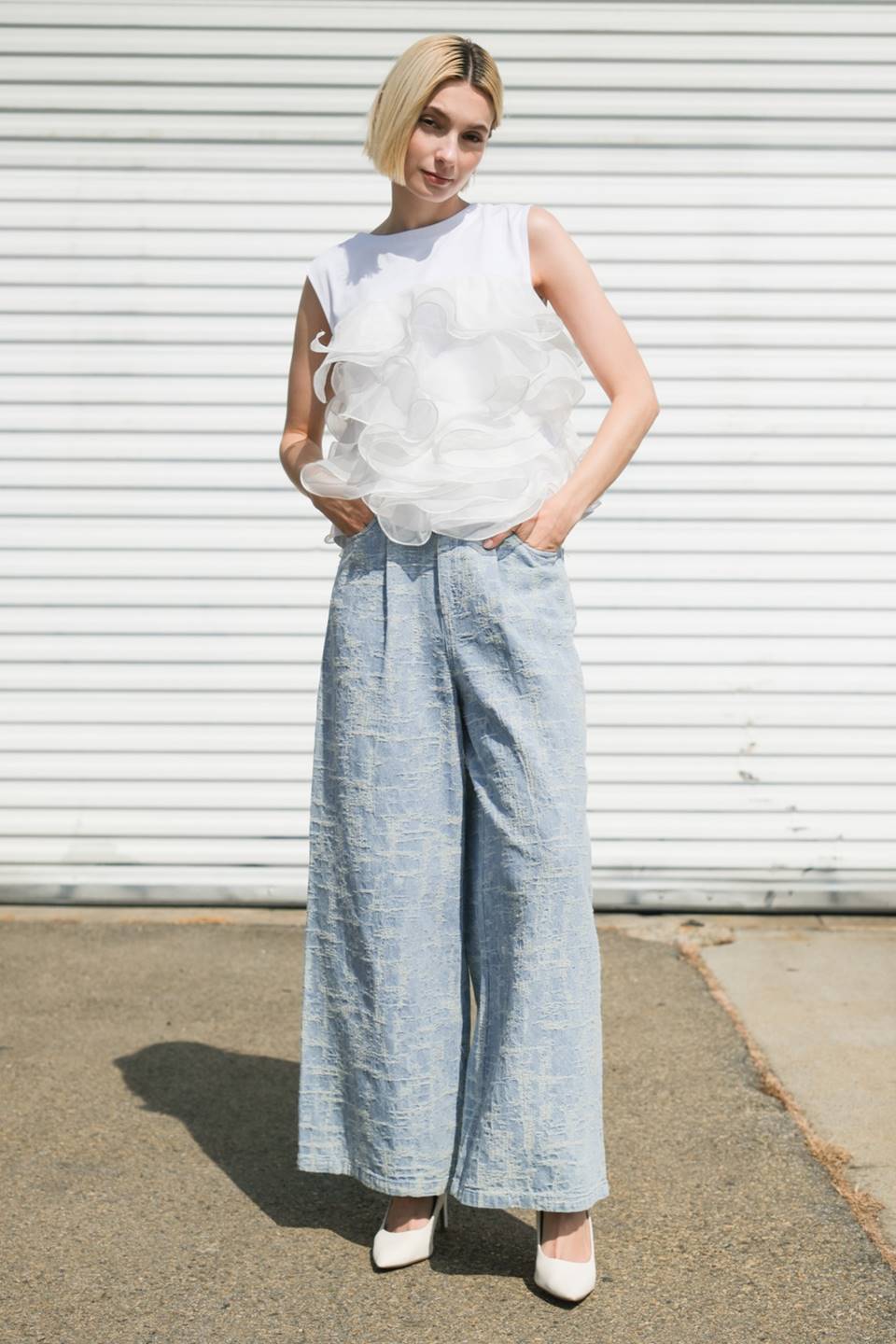 CLOUD NINE CHIC KNIT TOP Flying Tomato